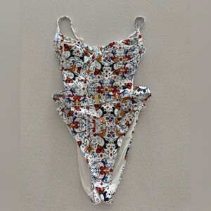 Colorful Patterned Onia Swimsuit